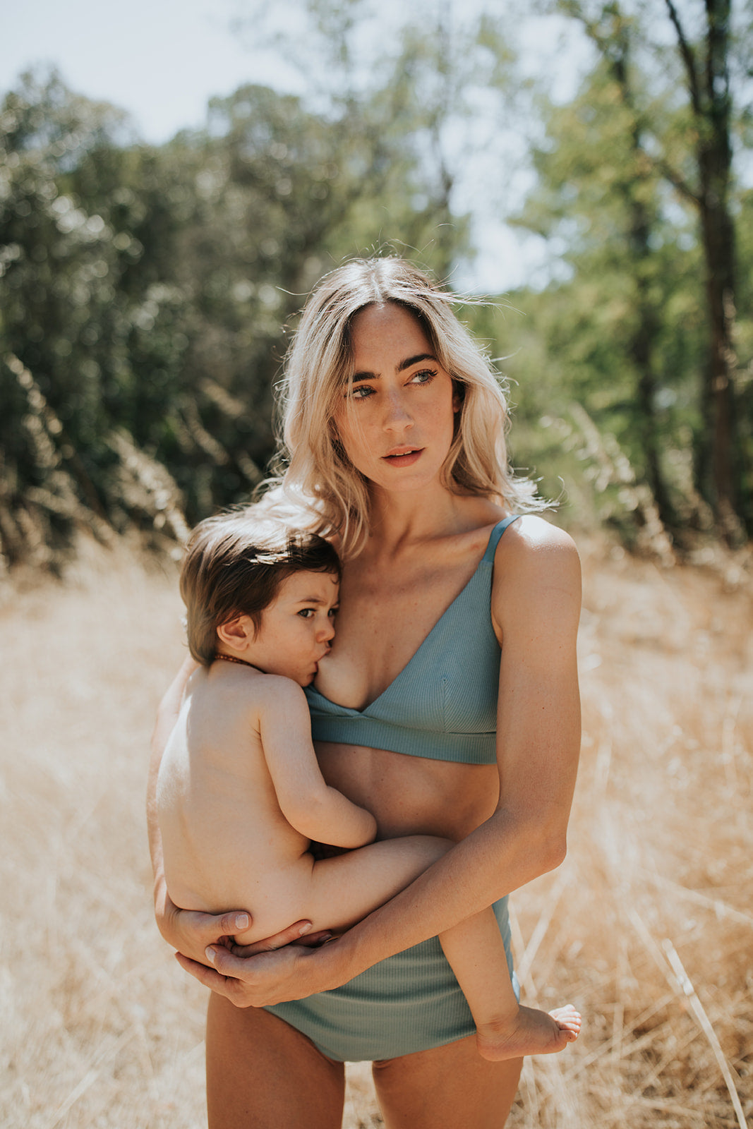 Natural Bra (Lake Blue) – Grow Maternity